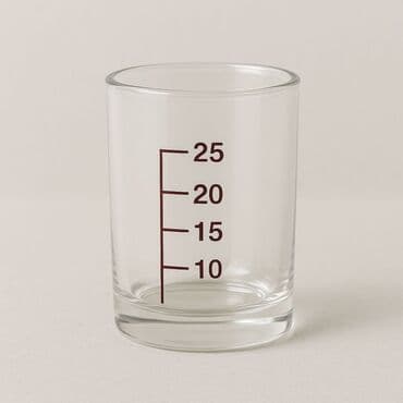 şüşə qab: Stəkanlar, Şüşə, 1 əd — 1