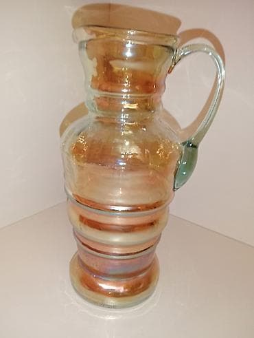 karaca qab: Rəng - Sarı, Şüşə, 3, 1 l, Çexiya — 5