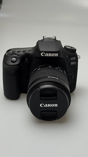 Canon EOS 90D DSLR fotoaparat + Canon EF‑S 18‑55mm lens - 32.5 MP lalafo.az -da Canon EOS 90D DSLR fotoaparat + Canon EF‑S 18‑55mm lens - 32.5 MP