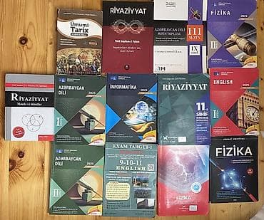 Testlər: Az işlənmiş yeni kitablar. Hər kitabın öz qiyməti var. Çox ucuza — 2