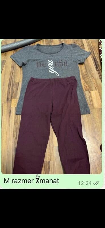 qadın geyimləri və qiymətləri: Qadın geyimləri seti - Qara krujeva uzun don: M razmer. Kəpənək — 17