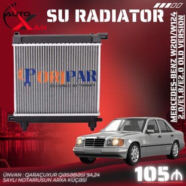 radiator yuyan aparat: Mercedes-Benz W201.W124, 2000 il, Analoq, Türkiyə, Yeni — 1