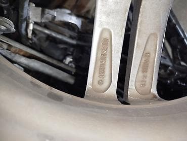 4 teker: İşlənmiş Disk təkər Mercedes-Benz 235 / 60 / R 18, 5 Boltlu — 2