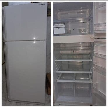 şüşəli soyuducu: Yeni 2 qapılı Sharp Soyuducu Satılır, rəng - Ağ — 1