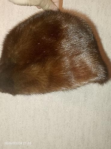 Xəz papaqlar.təbii dəridən - Model: klassik kürk papaqlar, müxtəlif — 4