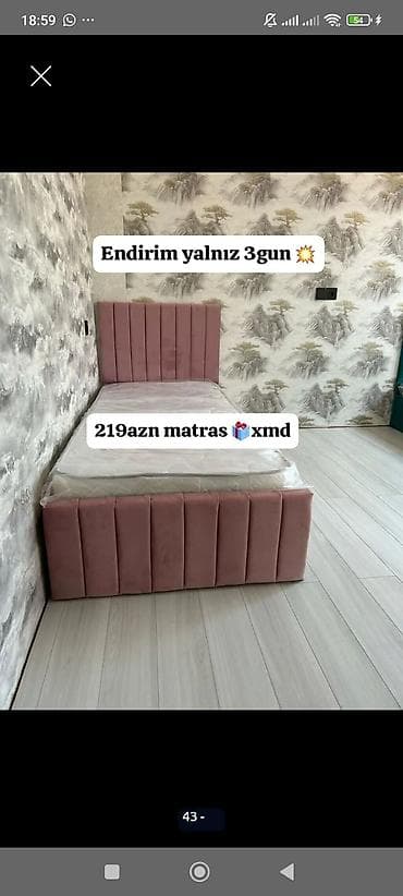 intex matras: Məhsul: Tək nəfərlik çarpayı + matras - Başlıq və karkas — 1