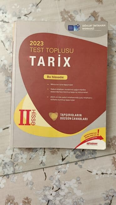 tarix test toplusu 1 ci hisse pdf 2023: Всеобщая история Тесты 11 класс, 2 часть, 2023 год — 1