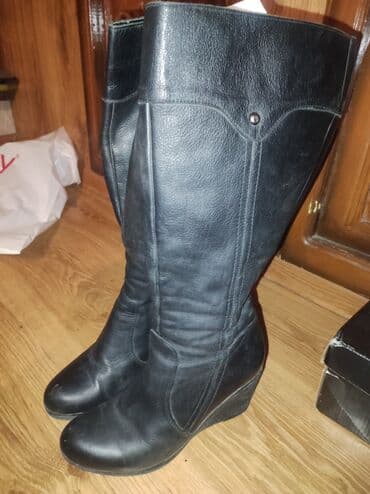 çəkmə: Balenciaga, Ölçü: 37, rəng - Qara, İşlənmiş — 2