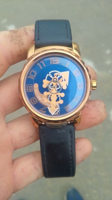 nisan uzukleri 2021: Qol saatı, Ulysse, rəng - Mavi — 3