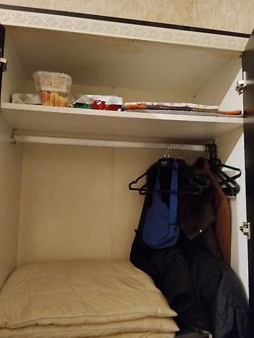 qapi kalonka: 4 qapılı, Güzgülü, Ağ, Digər material, Açılan, Düz dolab — 1