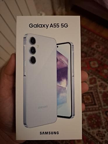 samsung s7 edge satilir: Samsung Galaxy A55, rəng - Mavi — 4