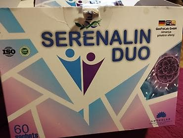 Vitaminlər və BAƏ: SERENALIN DUO – 60 paket Məhsul növü: toz şəklində paketlər (sachets) — 2