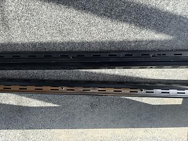 Metal relslər – ventilyasiya/şkaf üçün perforasiyalı montaj profilləri