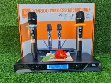 şur mikrafon: JBL VM800 Harman Mikrafon orginal microphone Party box dinamikler ucun — 1