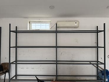 qapi pencere modelleri: Sənaye tipli metal rəf sistemləri - Material: qalın divarlı — 1