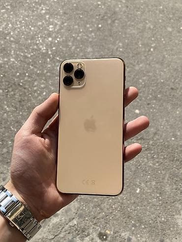 resmi not 8: IPhone 11 Pro Max, 64 GB, Qızılı — 1