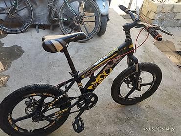 iwlenmiw velosipedler: İki təkərli Uşaq velosipedi 20", sürətlərin sayı: 1 — 2