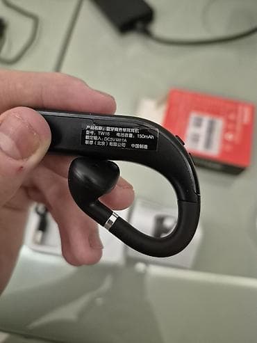 Mətbəx texnikası: Yeni Simsiz (Bluetooth) Qulaqcıqlar, Lenovo, rəng - Qara — 3