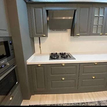 mebel moyka: Sifarişlə mətbəx dəsti, Özü çəkən petlələr, MDF, Kredit yoxdur, Ünvandan götürmə, Pulsuz çatdırılma, Ödənişli çatdırılma — 6