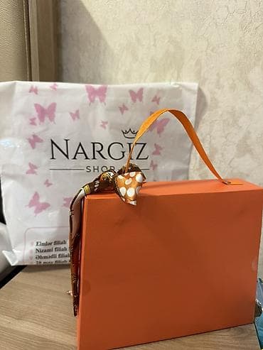 Şamdanlar: Hədiyyə qutusu, rəng - Narıncı — 2