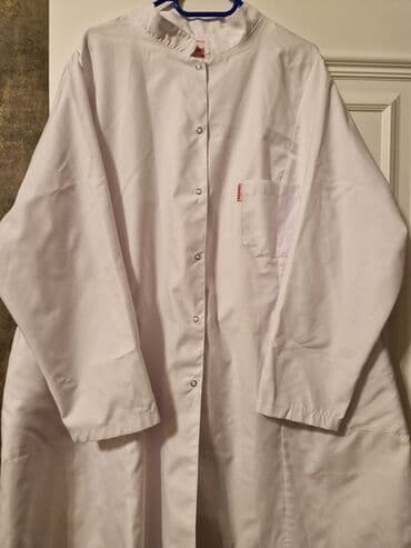həkim paltarı: Hekim xalati boyuk olcu tezedir,qalin material,medis firmasi.52,54,56 — 1