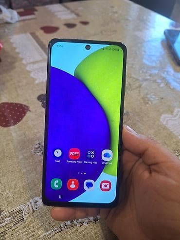 Samsung Galaxy A52, 128 GB, rəng - Qara, Barmaq izi
