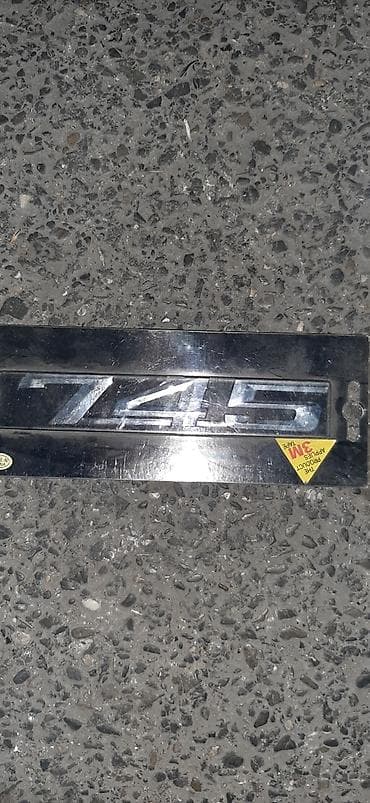 Bmw "745" emblemi
Tezedi
