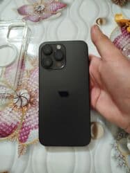 rəsmi not 12 pro: IPhone 14 Pro Max, 256 GB, Qara, Face ID, Simsiz şarj, Sənədlərlə — 1