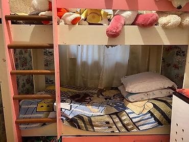 uşaq kravatı: Oğlan və qız üçün, İşlənmiş, 2 təknəfərlik çarpayı — 2