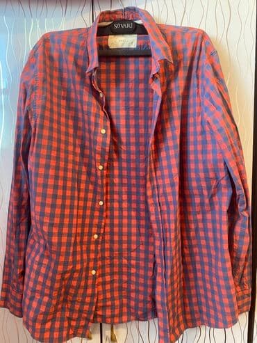 Köynəklər: Köynək, L, rəng - Qırmızı — 1