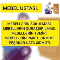 qapi: Peşəkar mebel yığımı və quraşdırma xidməti - Modul, korpus və yumşaq — 1