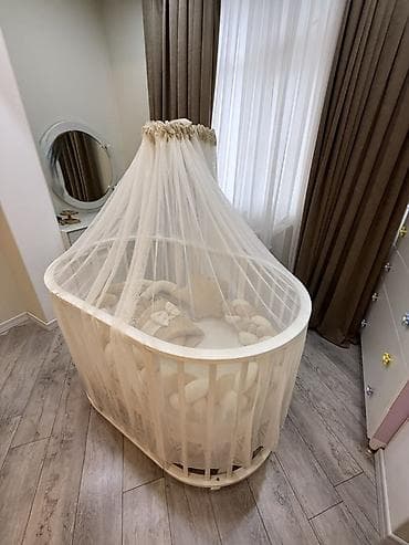 oglan sekili: Oğlan və qız üçün, Yumru, Beşik, Dəst ilə, Yellənmə mexanizmsiz — 6