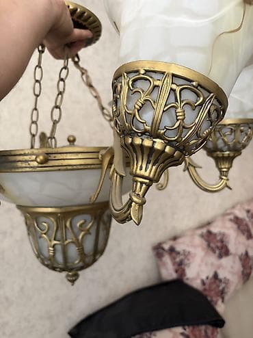 guzgu led: Çılçıraq, 6 lampa, Metal — 5