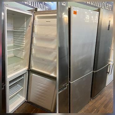 2 qapılı Hisense Soyuducu Satılır, rəng - Gümüşü