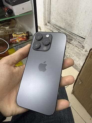 iphone 14 pro max qiymət: IPhone 14 Pro, 256 GB, Black Titanium — 5