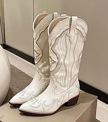 tufliler 2021: Tuflilər, Ölçü: 38, rəng - Ağ, Yeni — 2