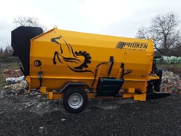 Yem qarışdıran maşın 8 kub. Türkiyənin çox keyfiyyətli Proken