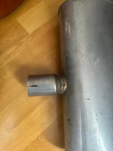 bmw e36 katalizator: Avtomobil üçün səsboğucu (arxa silensor) - Material: qalın divarlı — 1