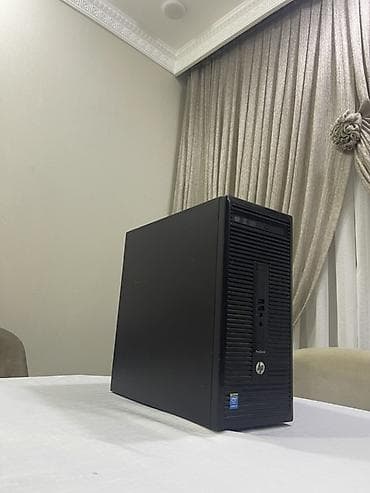 Noutbuk və netbuklar: HP ProDesk masaüstü kompüter (Tower) Xüsusiyyətlər: - Prosessor — 2