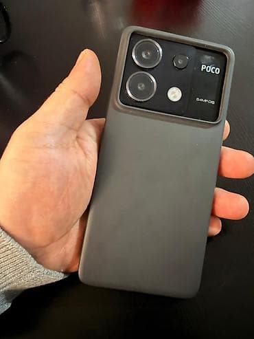 mersedes telefon: Poco X6, 256 GB, rəng - Qara — 3