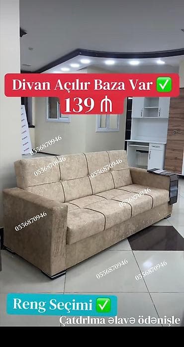 Divan, Yeni, Açılan, Bazalı, Parça, Ödənişli çatdırılma lalafo.az -da Divan, Yeni, Açılan, Bazalı, Parça, Ödənişli çatdırılma