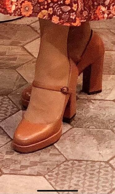 замшевые туфли на платформе: Туфли, Размер: 35.5, Новый — 2