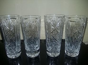 stəkanlar: Stəkanlar, Xrustal, 6 ədədli dəst, SSRİ — 1