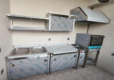 restoran sobaları: Peşəkar paslanmaz polad mətbəx avadanlıqları komplekti - İkiqablı — 1