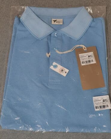 köynekler: Polo köynək, Massimo Dutti, M (EU 38), rəng - Göy — 7