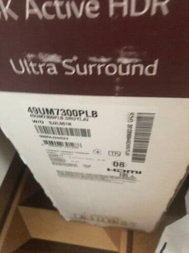 televizor smart: Yeni Televizor LG 49" — 2