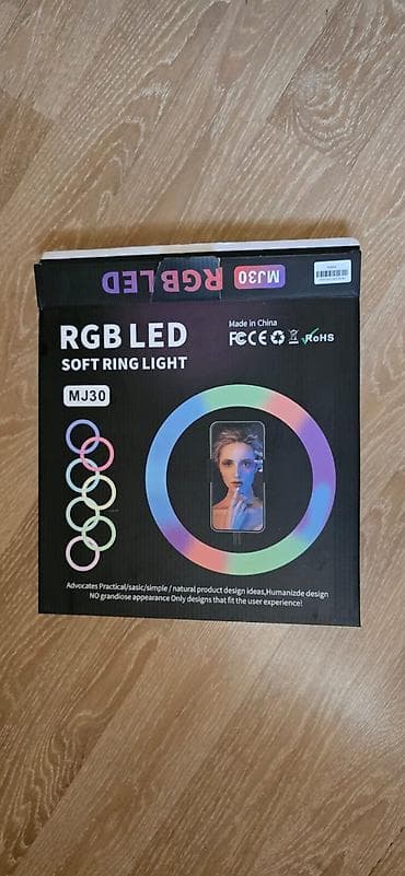 modem usb: RGB LED Soft Ring Light MJ30 – stativli işıqlandırma dəsti - Tip: RGB — 1