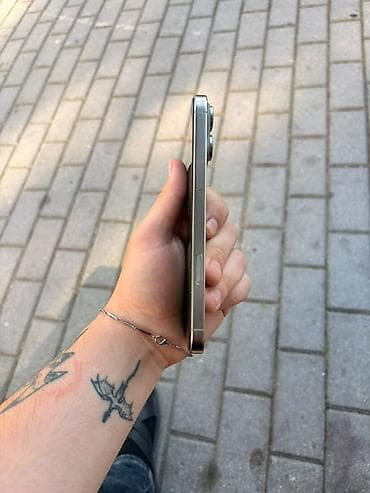 apple 14 pro max dubai: IPhone 16 Pro Max, 256 GB, Gümüşü, Zəmanət — 3