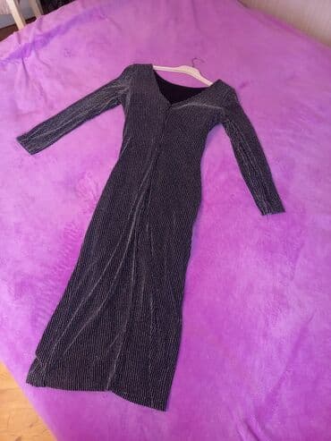 qara qisa don modelleri: Zərif ziyafət donu – LADY CLUB - Rəng: qara əsas üzərində xırda — 3