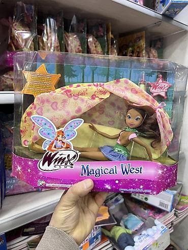 gelincik kuklalar: Winx Club “Magical West” kukla dəsti - Rəsmi Winx Club seriyası - — 3